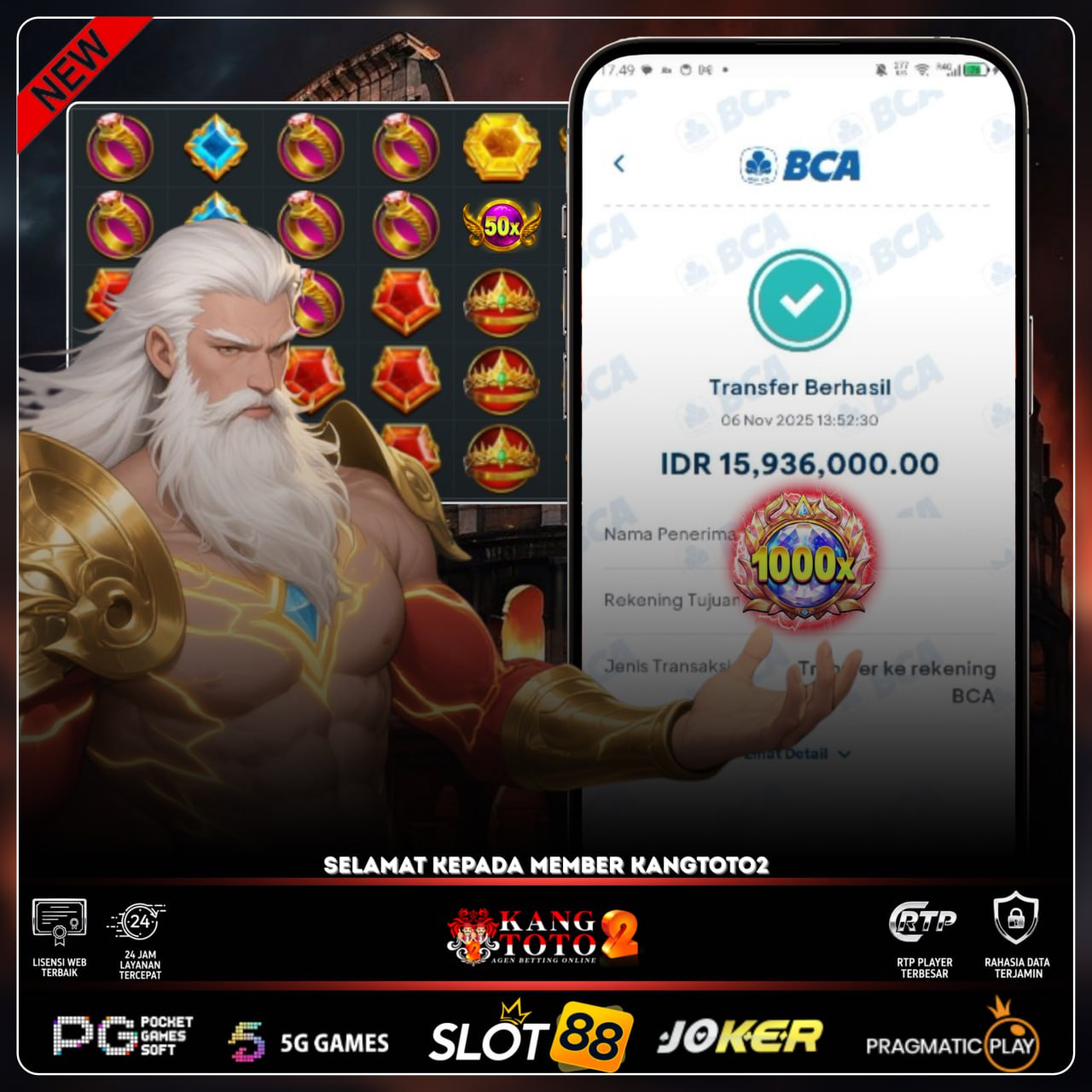 MAXXWIN BERSAMA KAKEK ZEUSS !!!