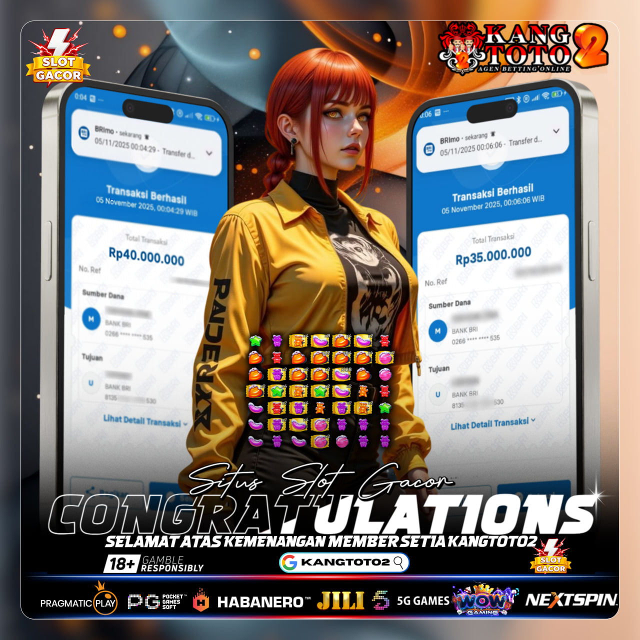 MENANG 75JUTA DI SUGAR RUSH DICE