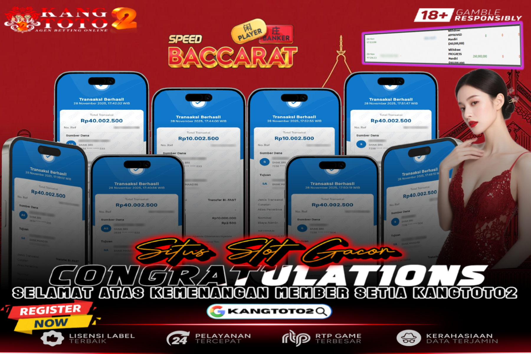 260Juta Cair lagii ,