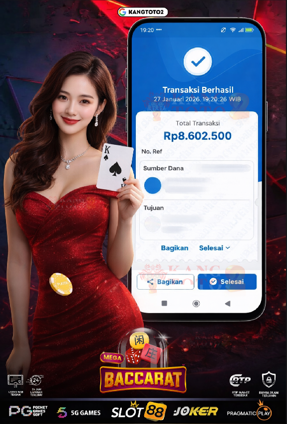PRAGMATIC PLAY - LIVE CASINO BACCARAT Rp8.600.000 LUNAS
