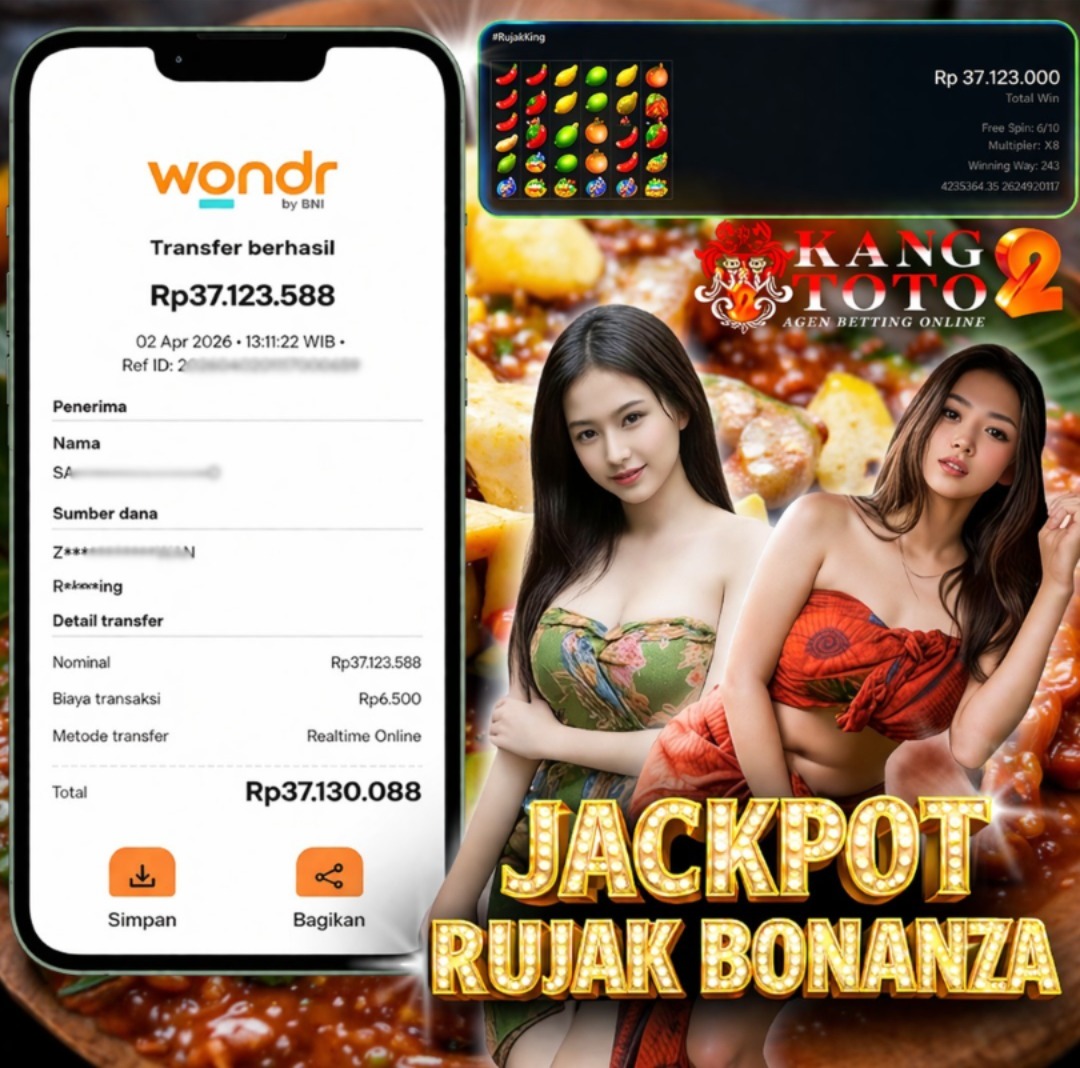 JACKPOT RUJAK BONANZA