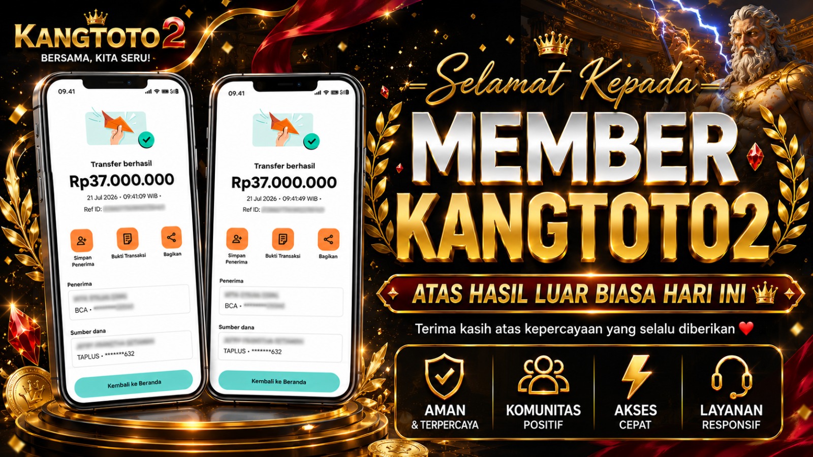 JACKPOT 74 JUTA!!!