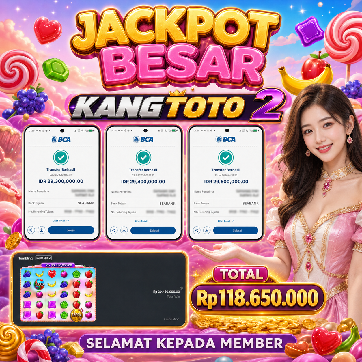JACKPOT SWEET BONANZA