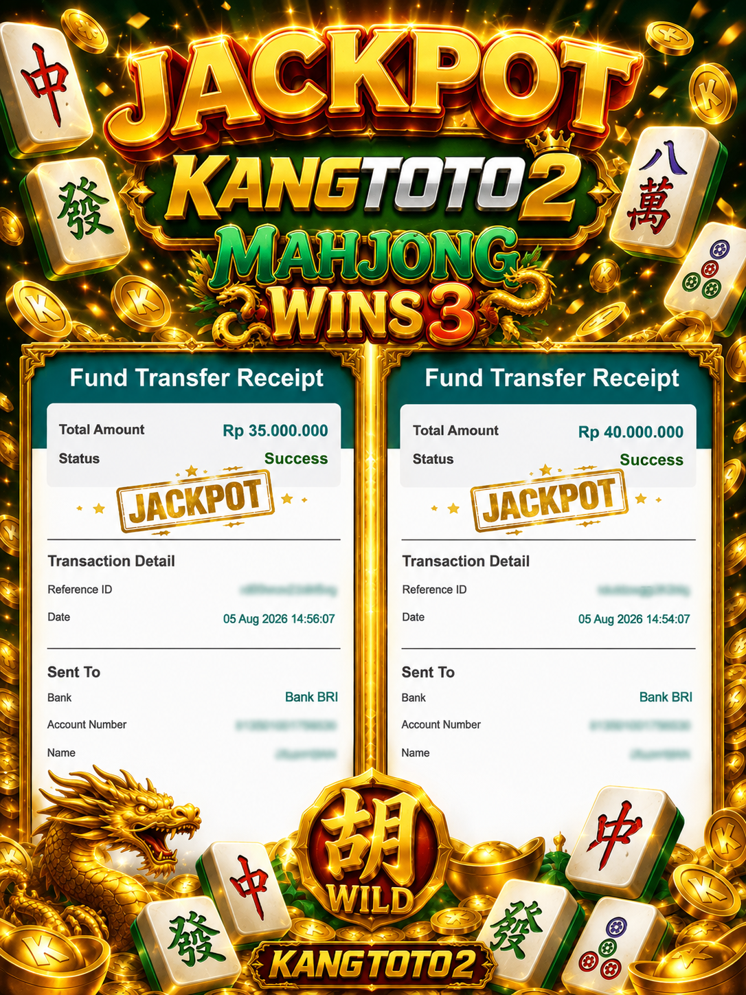 JAKCPOT MAHJONG WINS 3