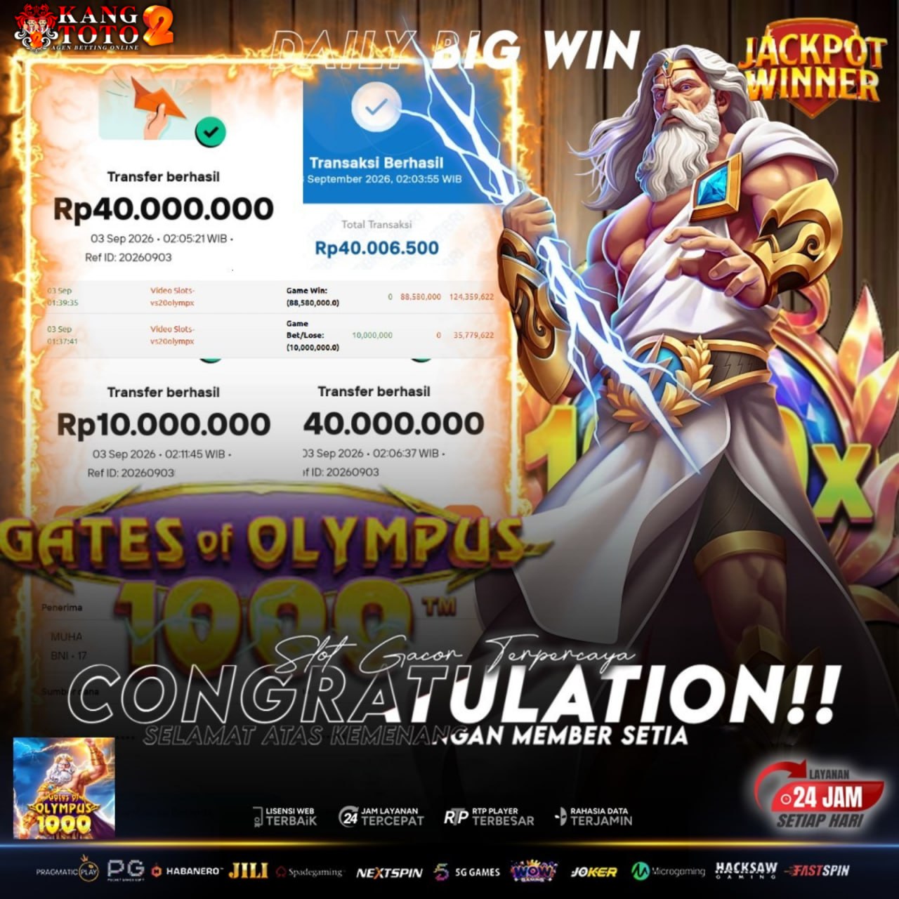 KEMENANGAN HANYA DI KANGTOTO2!!