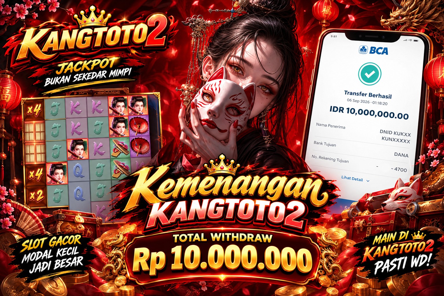 KALI INI GEISHA REVENGE PGSOFT KASIH JP!!!!
