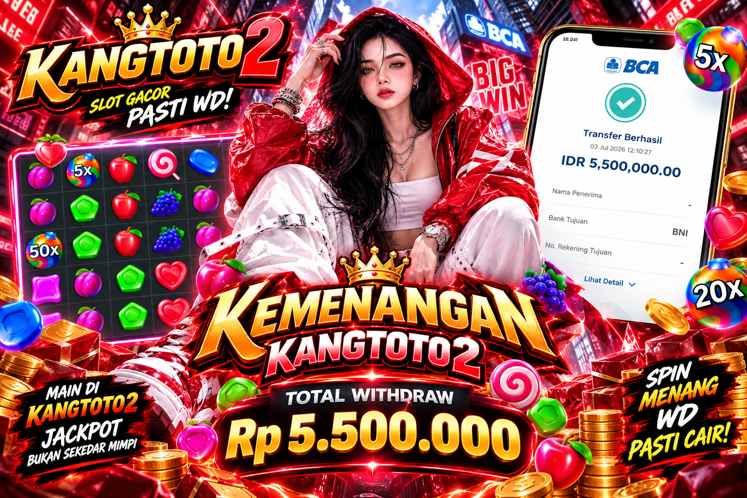 MAIN BUAH BUAHAN YANG BIKIN JACKPOT~!
