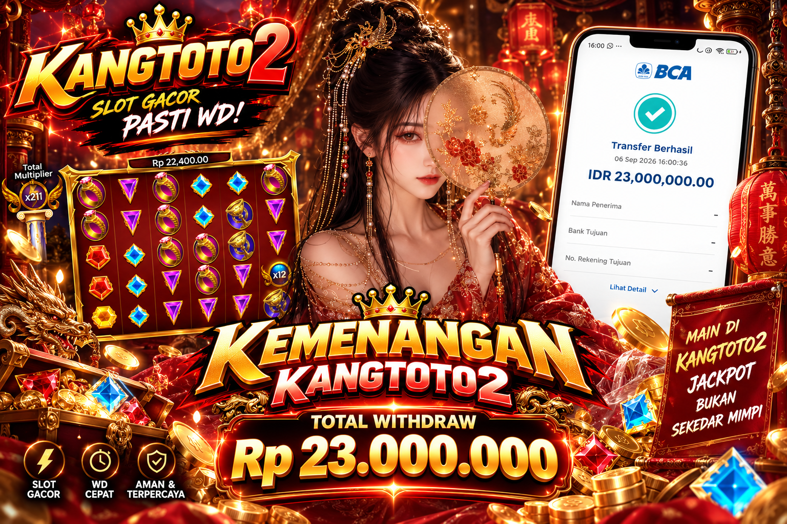 SUPER SCATTER PEMBAWA HOKIII!!!