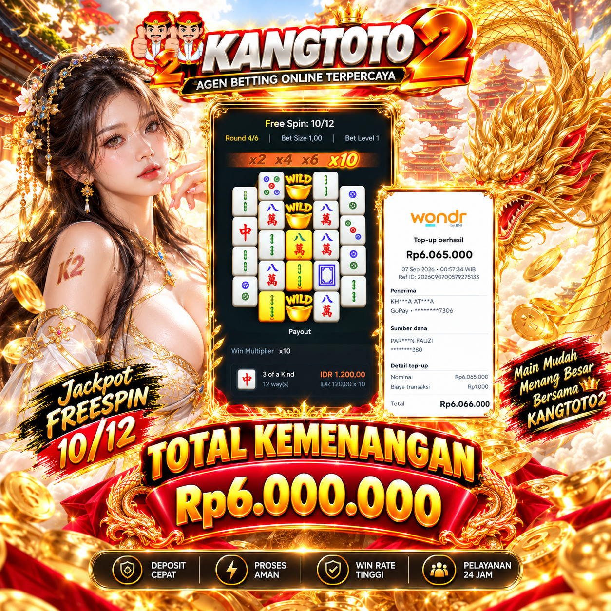 KALI INI MAHJONG WAYS 1 MEMBAWA KEBERUNTUNGAN !!!!