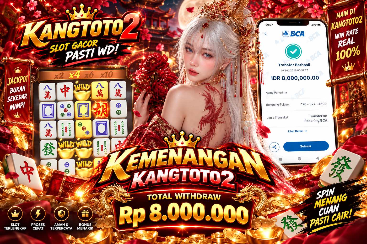 KEMENANGAN BERSAMA KANGTOTO2!!