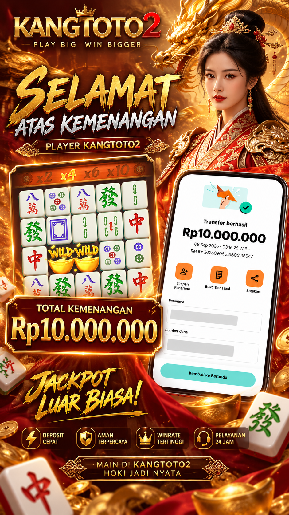 JACKPOT LUAR BIASA HARI INI!!!