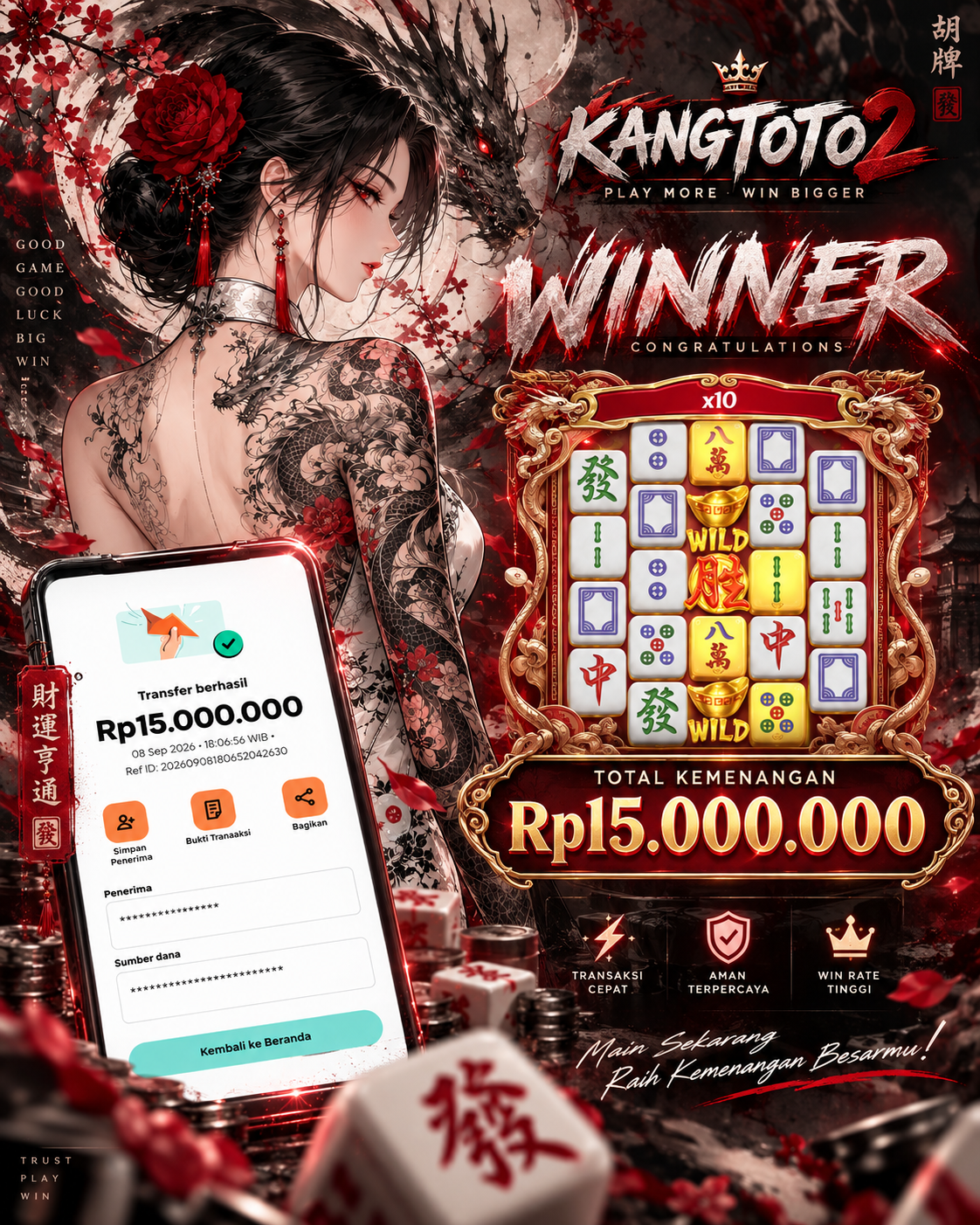 MAHJONG ANTI ZONKKKK!!!!