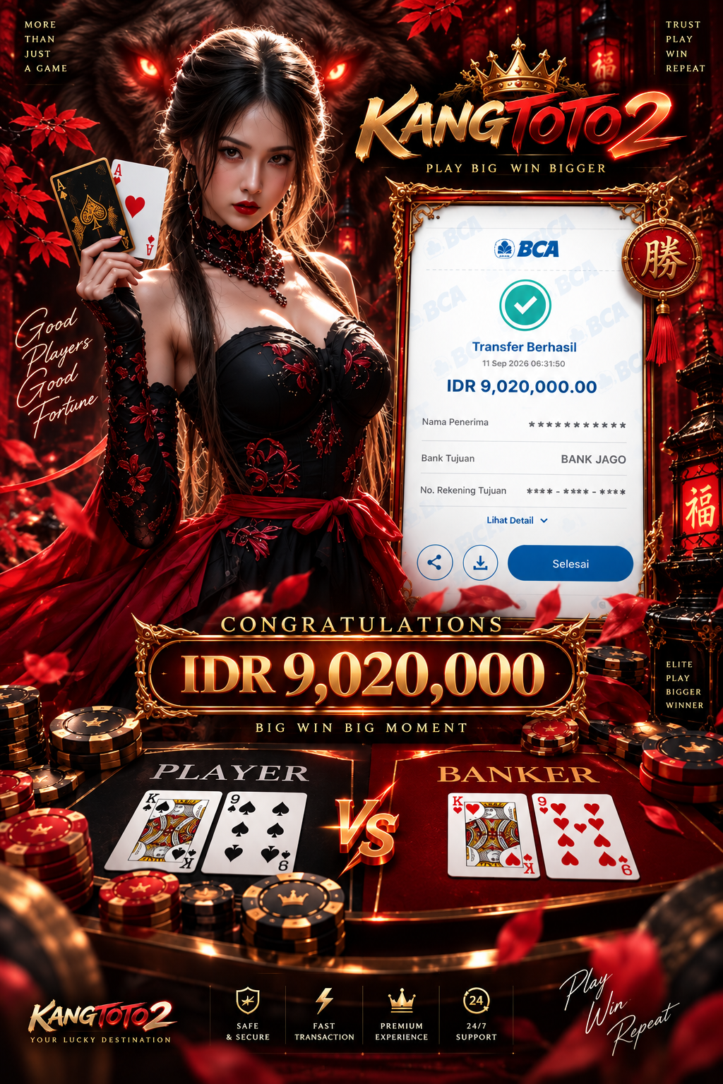KEMENANGAN AKANG SENSATIONAL
