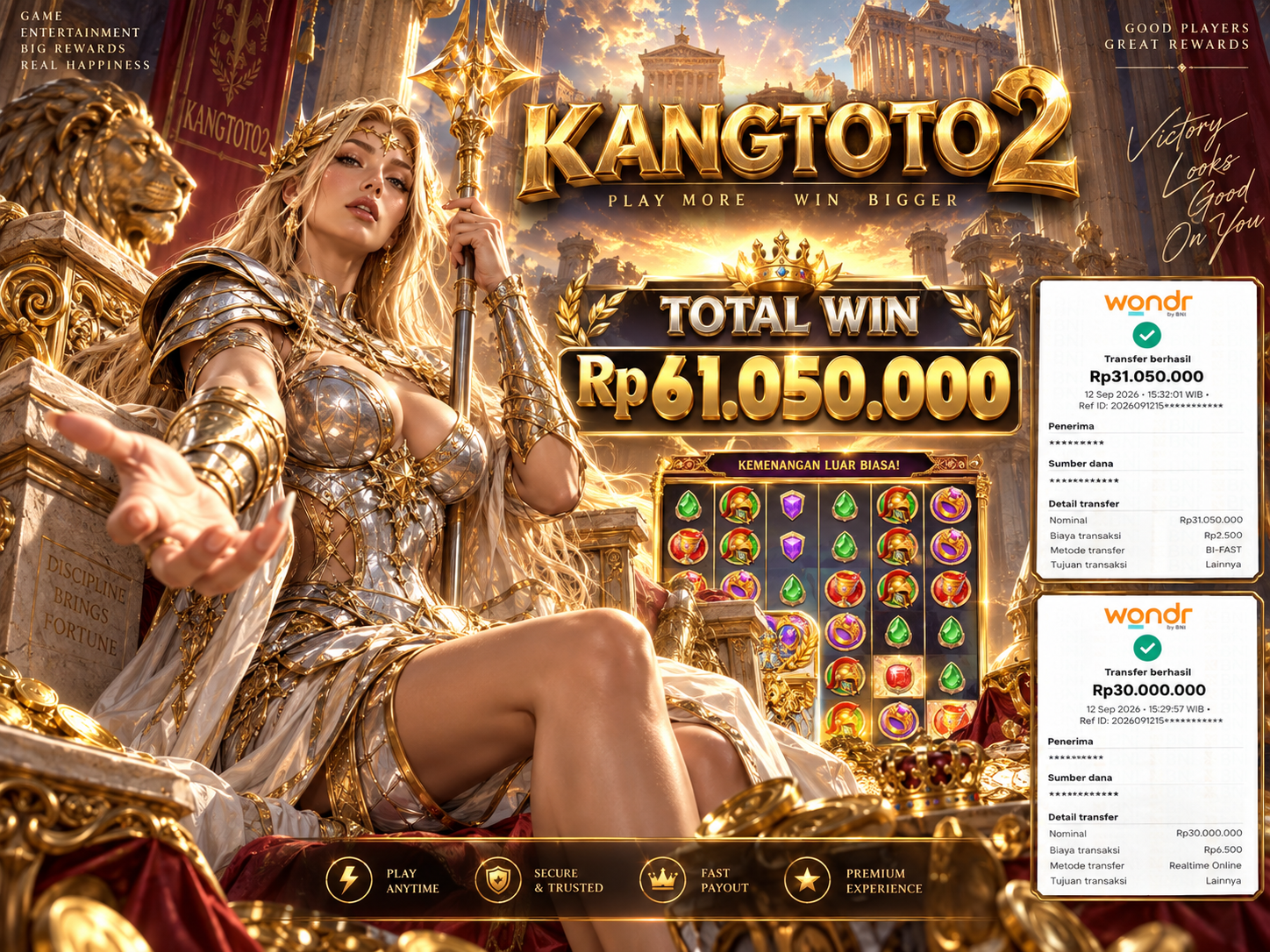 JACKPOT SUPER SORE INI!!!