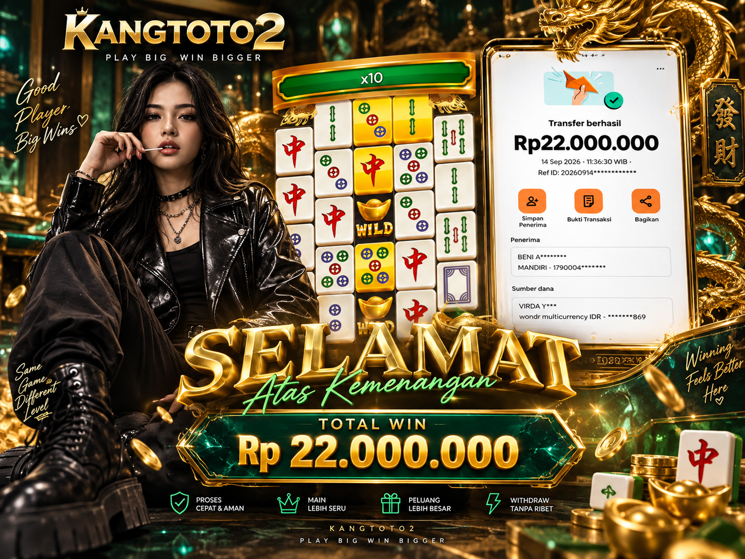 JACKPOT SUPER AKANGKU HARI INI!!