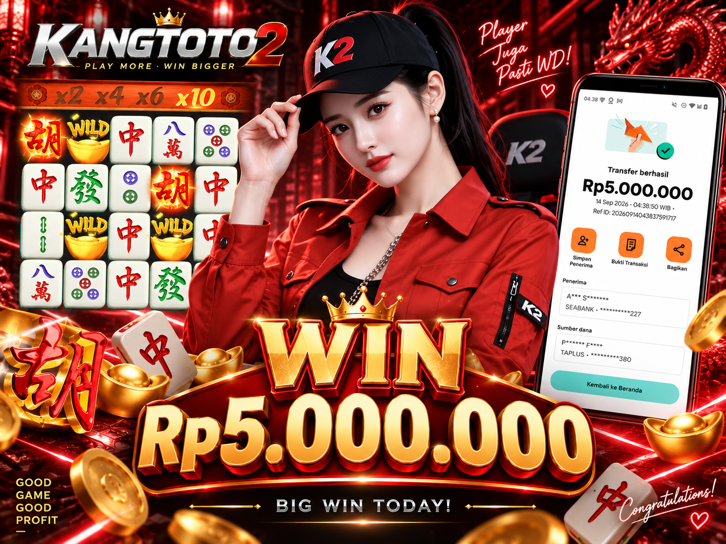 SETIAP HARI BAGI KEMENANGAN BERSAMA KANGTOTO2