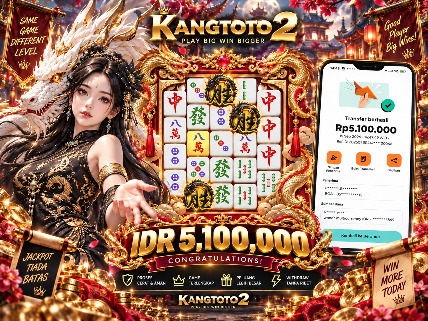 3 SCATTER HITAM AUTO JP!!!