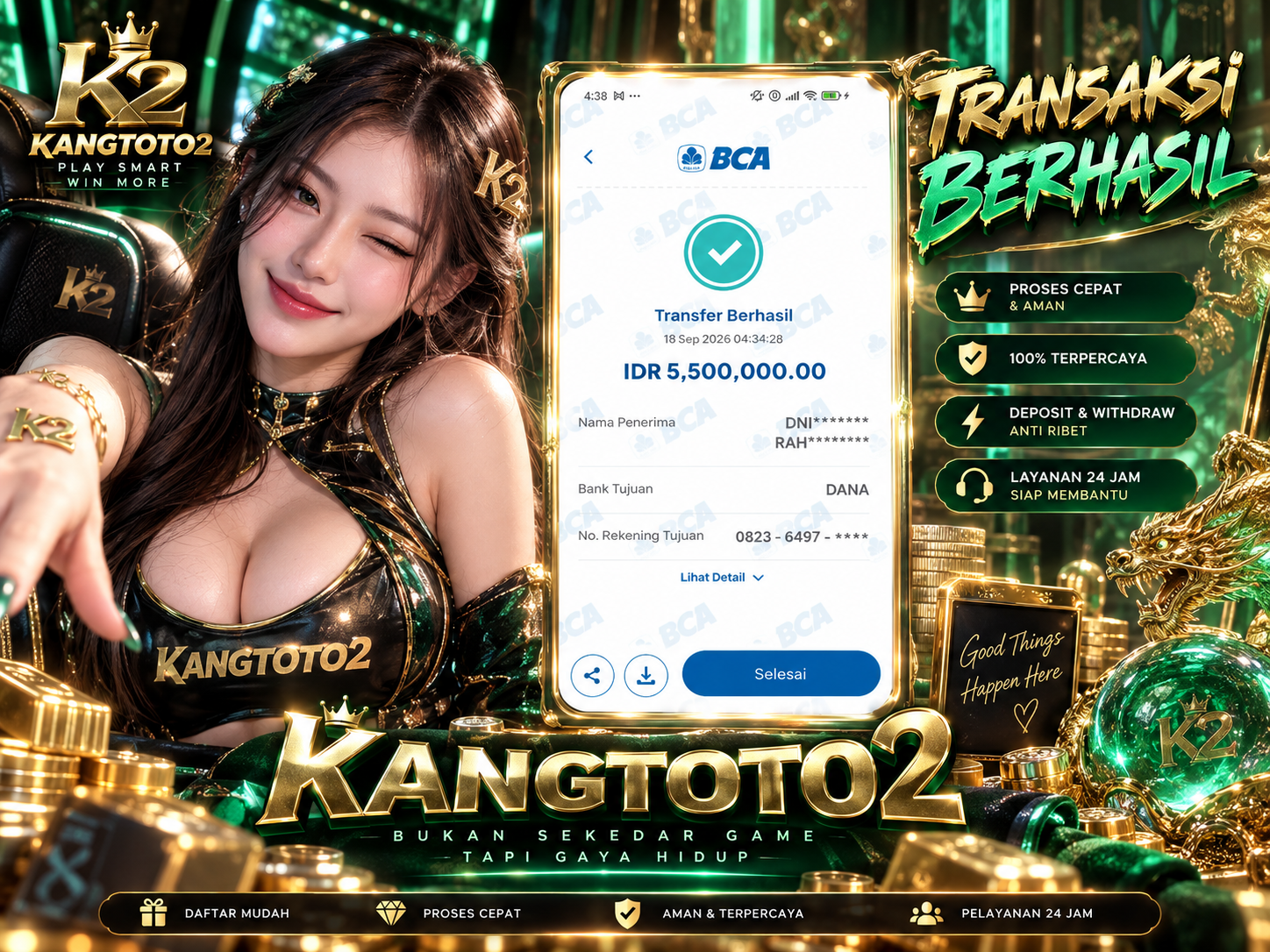 GAS TERUS AKANGKU JACKPOT