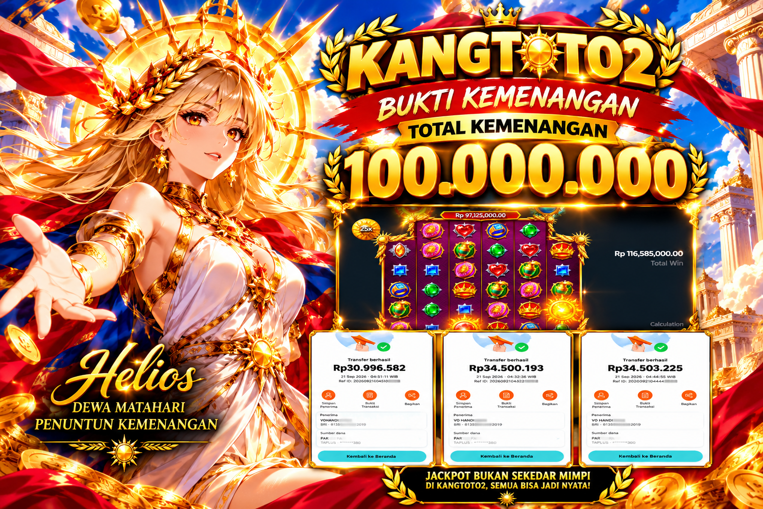 JAKCPOT PAUS BARENG KANGTOTO2 KANGKU !!!
